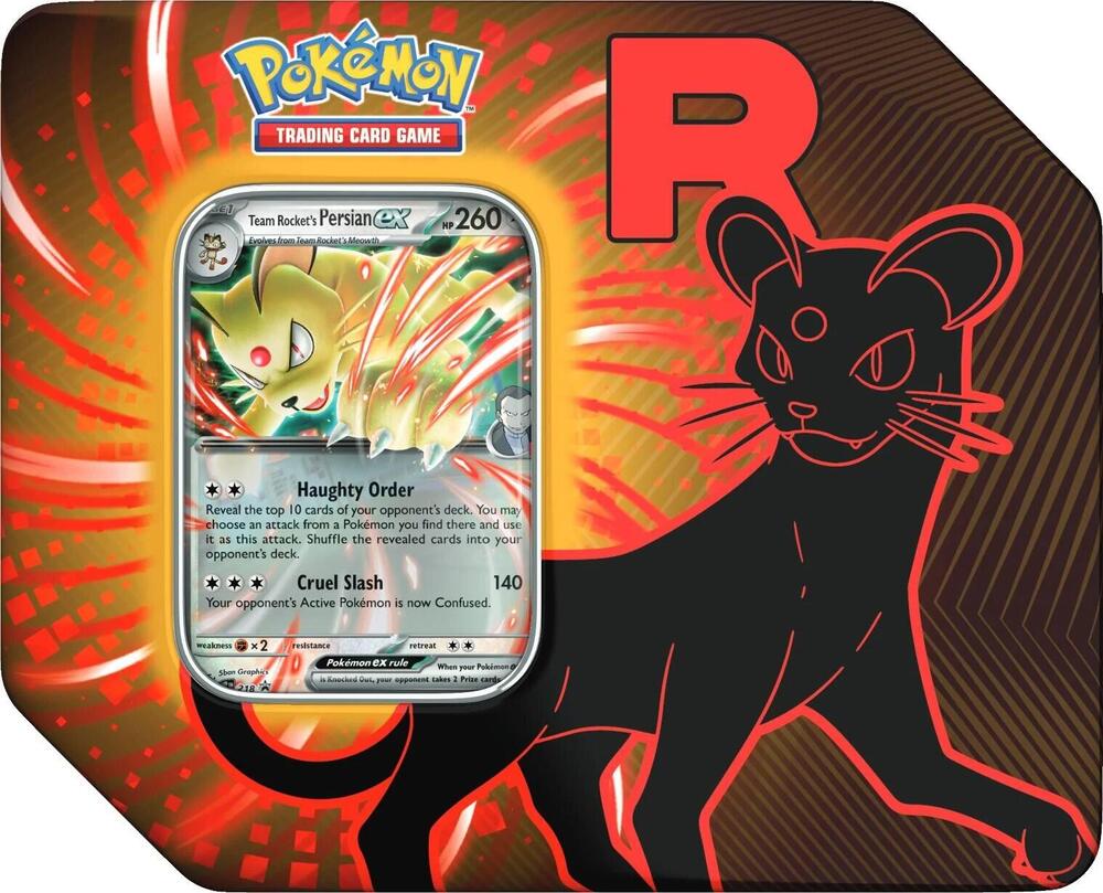 Pokémon TCG - Team Rocket Tin