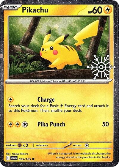 Pikachu 025 165 Holiday Calendar - Miscellaneous Cards & Products