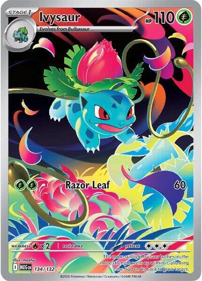 Ivysaur 134 132 - ME01: Mega Evolution - #134/132 32