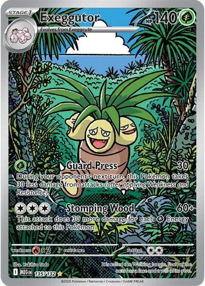 Exeggutor 135 132 - ME01: Mega Evolution