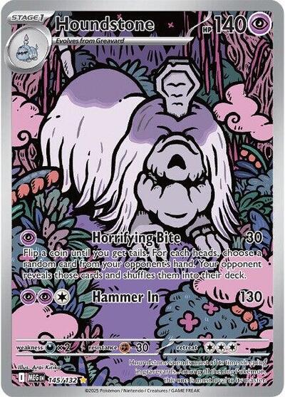 Houndstone 145 132 - ME01: Mega Evolution