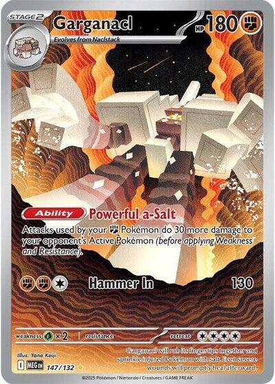 Garganacl 147 132 - ME01: Mega Evolution