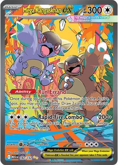 Mega Kangaskhan ex 182 132 - ME01: Mega Evolution