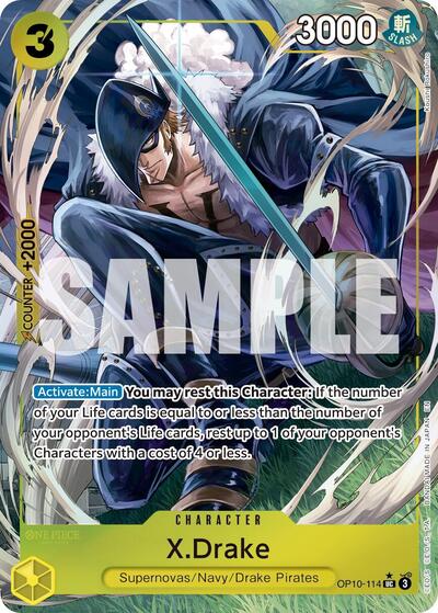 X.Drake (Alternate Art) - Premium Booster -The Best- Vol. 2