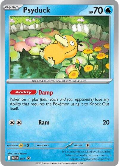 Psyduck 007 - ME: Mega Evolution Promo
