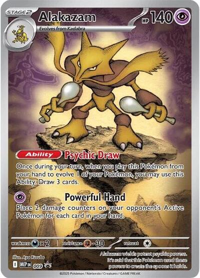 Alakazam 009 - ME: Mega Evolution Promo