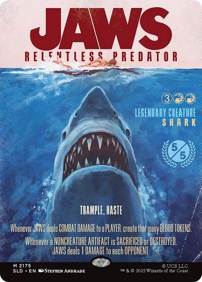Jaws, Relentless Predator - Secret Lair Drop Series