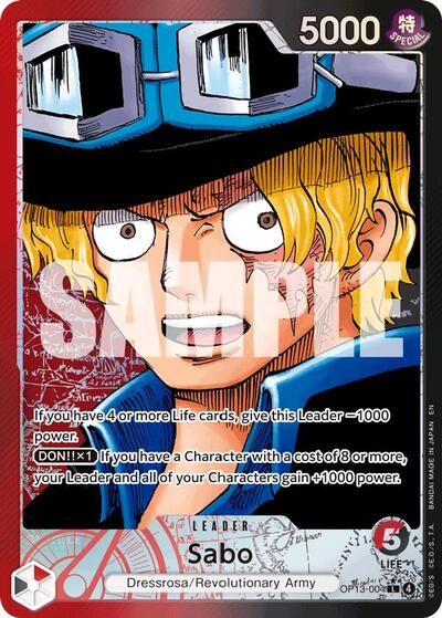 Sabo (004) (Alternate Art) - Carrying On His Will