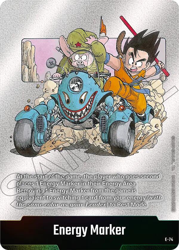 Dragonball TCG - Energy Marker (E-74) - Fusion World Energy Markers