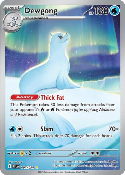 Dewgong 097 094 - ME02: Phantasmal Flames
