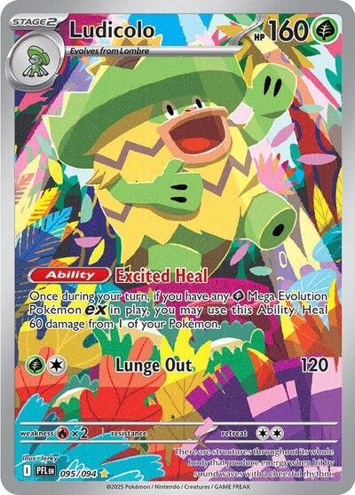 Ludicolo 095 094 - ME02: Phantasmal Flames