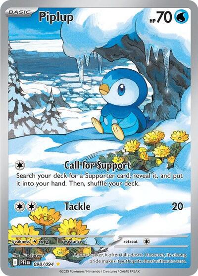 Piplup 098 094 - ME02: Phantasmal Flames