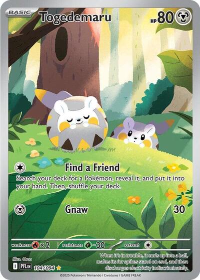 Togedemaru 104 094 - ME02: Phantasmal Flames