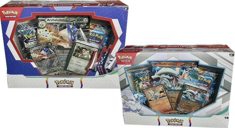 Reshiram & Archaludon ex Box [Set of 2] - Miscellaneous