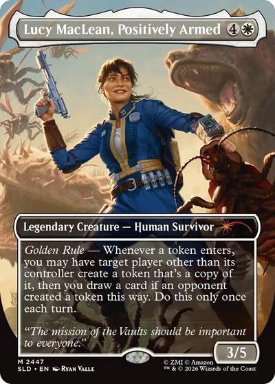 Lucy MacLean, Positively Armed - Secret Lair Drop Series