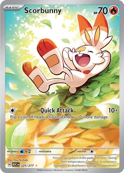 Scorbunny 225 217 - ME: Ascended Heroes