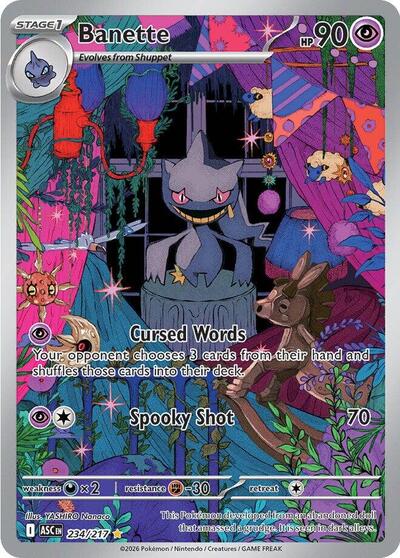 Banette 234 217 - ME: Ascended Heroes