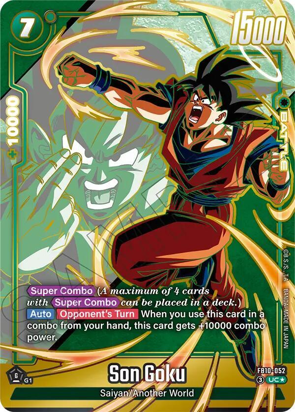 Son Goku - FB10-052 (Alternate Art) - Cross Force (FB10)
