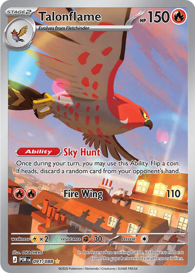 Talonflame 091 088 - ME03: Perfect Order