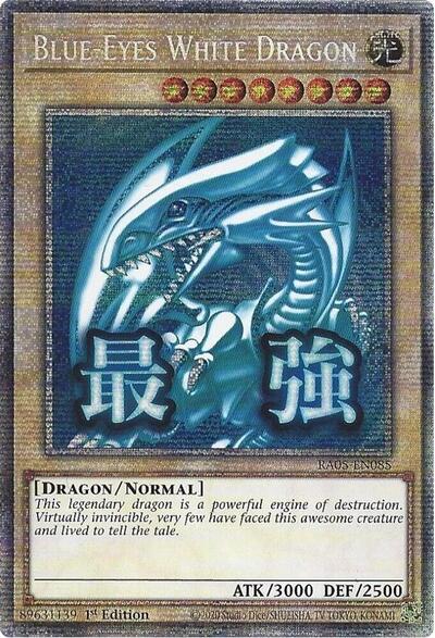 Blue-Eyes White Dragon (Starlight Rare) - Rarity Collection 5