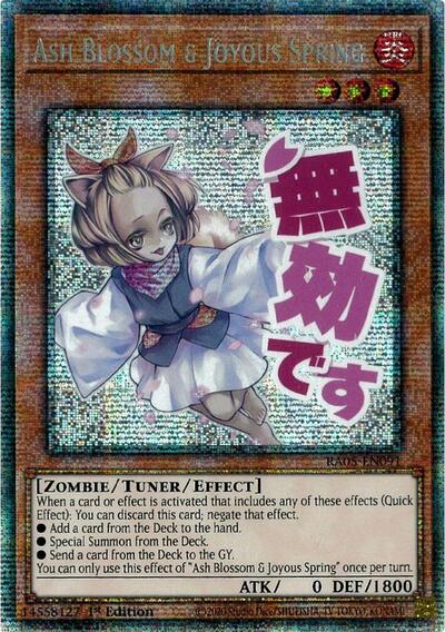 Ash Blossom & Joyous Spring (Starlight Rare) - Rarity Collection 5