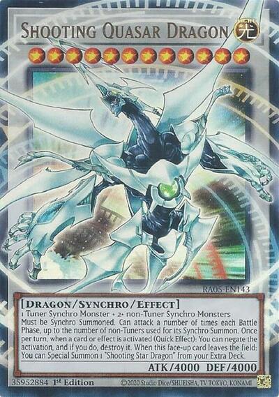 Shooting Quasar Dragon - Rarity Collection 5