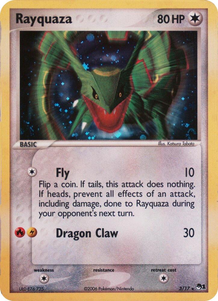 Rayquaza - 003/017 (2006) - Blister Exclusives