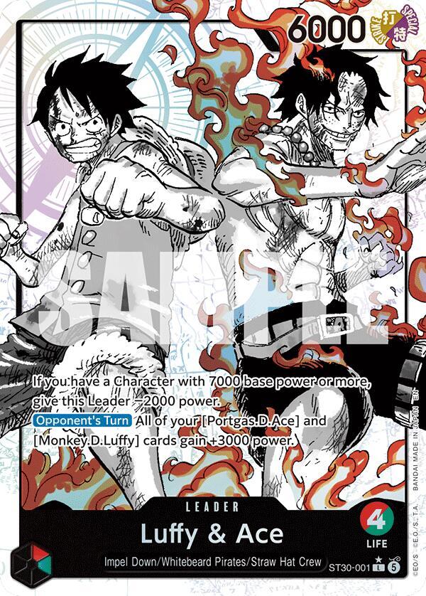 Luffy & Ace (Parallel) - Starter Deck EX: Luffy & Ace