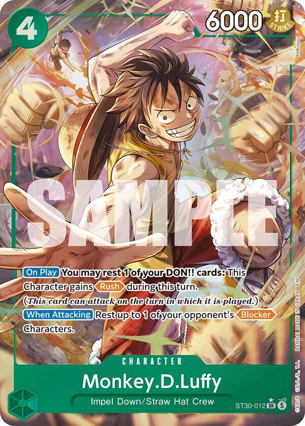 Monkey.D.Luffy (Parallel) - Starter Deck EX: Luffy & Ace