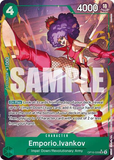 Emporio.Ivankov (026) (Alternate Art) - The Time of Battle