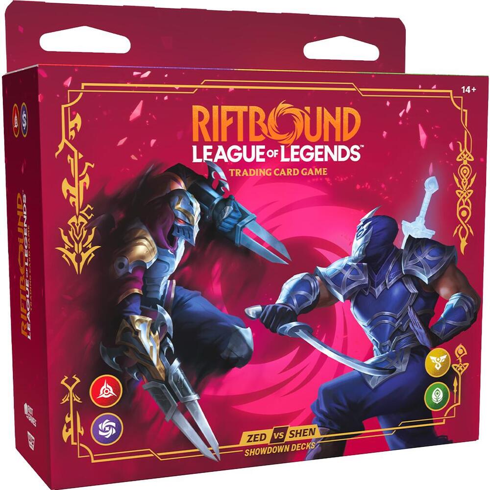 League of Legends: Riftbound TCG - Zed vs Shen Showdown Deck