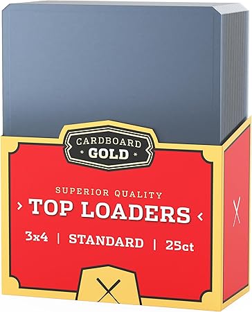1 Pack 25 CBG Brand 3x4 Toploaders Holders