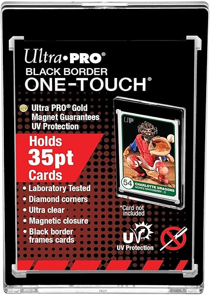Ultra PRO - 35pt Cards UV ONE-TOUCH Magnetic Holder - Black