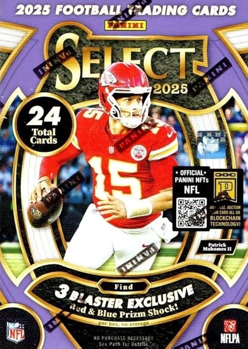 2025 Panini Football Select Blaster Box - Purple