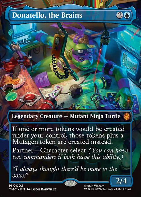 Donatello, the Brains - Commander: Teenage Mutant Ninja Turtles