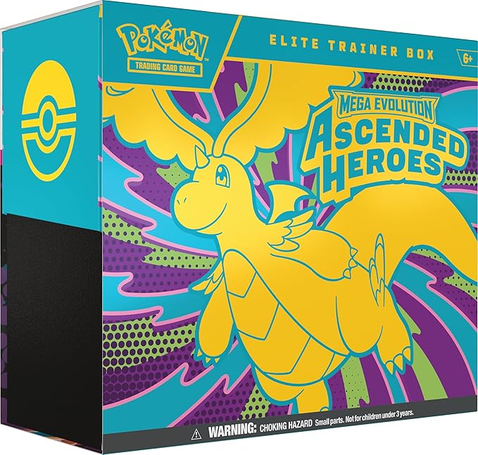 Pokémon TCG: Mega Evolution—Ascended Heroes Pokémon Center Elite Trainer Box