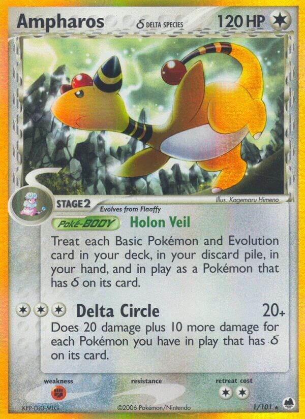Ampharos (Delta Species) - Dragon Frontiers