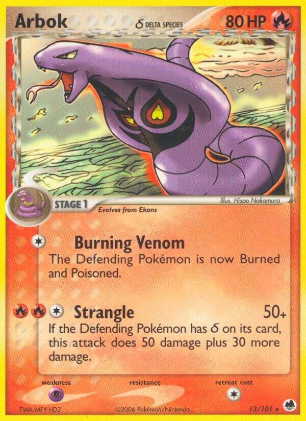 Arbok (Delta Species) - Dragon Frontiers