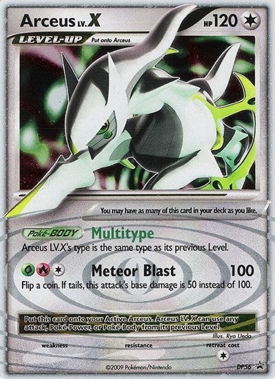 Arceus LVX DP56 - Diamond and Pearl Promos