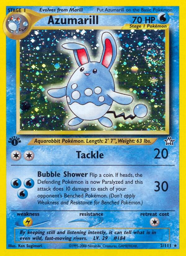 Azumarill - Neo Genesis