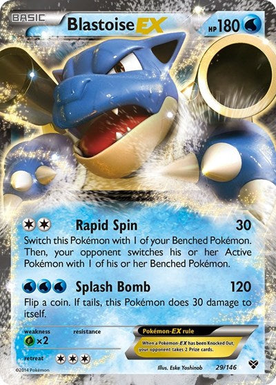 Blastoise EX - XY Base Set