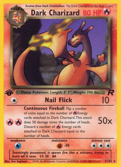 Dark Charizard 21 - Team Rocket