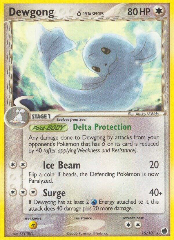 Dewgong (Delta Species) - Dragon Frontiers
