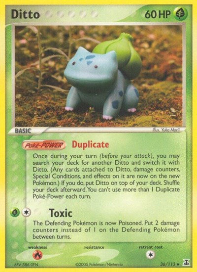 Ditto (Bulbasaur) - Delta Species