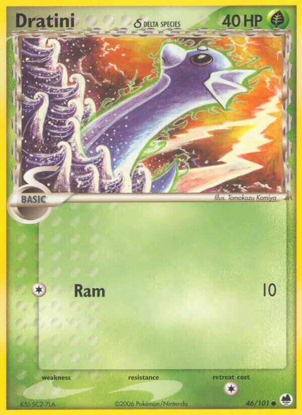 Dratini (Delta Species) - Dragon Frontiers