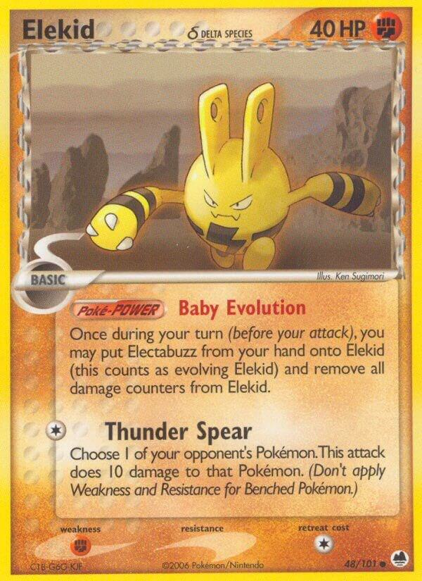 Elekid (Delta Species) - Dragon Frontiers