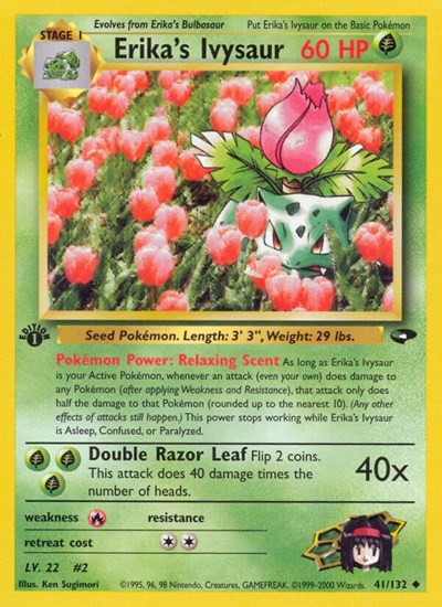 Erika's Ivysaur - Gym Challenge