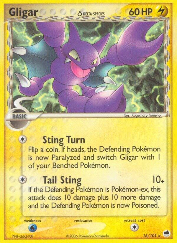 Gligar (Delta Species) - Dragon Frontiers