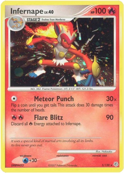 Infernape - Diamond and Pearl