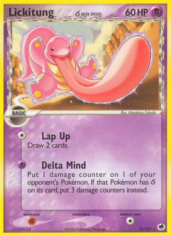 Lickitung (Delta Species) - Dragon Frontiers